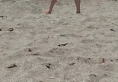 On the Beach Naked Enjoying