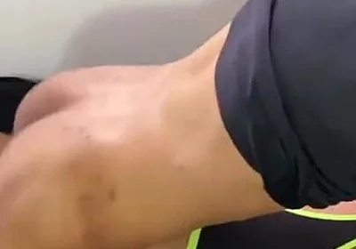 Slave fucked in jockstrap