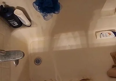Pissing in the Tub.