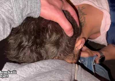 Sucking Cock on the Street