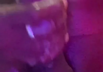 Stroking My Big Black Cock Massive Cumshot