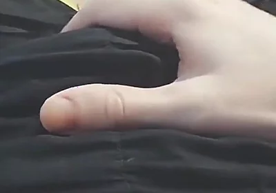 Jerking off in Shorts - Large Dried Stains of Cum All Over My Body