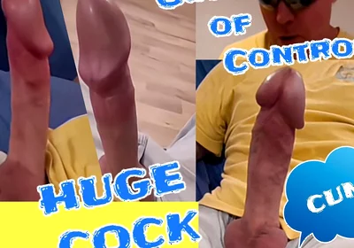 Huge Cock of Sixxbig Is Out of Control and Cums...