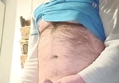 A Wank in My Bathroom Before Going to Sleep!