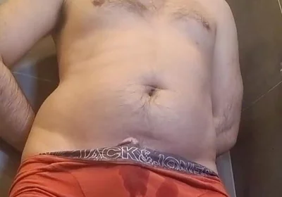 Peeing on My Belly and in My Underwear in the Shower