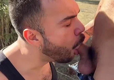 He Was Pissing and I Ended up with His Cock in My Mouth