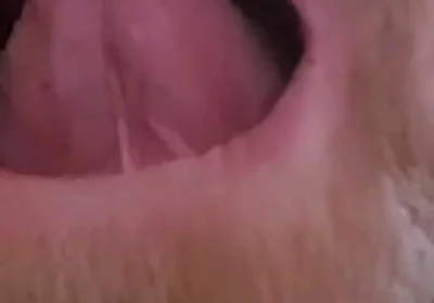 Mature Chubby Bear Toothless. Watch Inside My Toothless Mouth and Meet My Tongue - Mouth Fetish