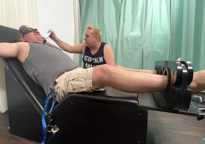 Infamous Achilles Gets Tickled!