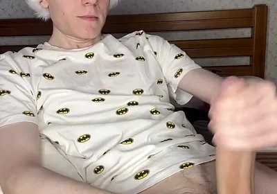 Fingering Spot Makes Horny Twink Moan Loudly Alone