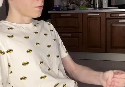 Naughty Solo Session Floods Twink Abs with Cum
