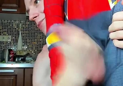 Play and Jerk off Your Superhero's Dick!