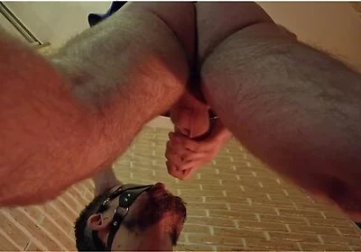 Man Fucks His Roommate In The Mouth Pisses On His Face Worships Feet And Cum On Face. Homemade Porn