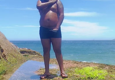 Showing off My Big Body in Rio De Janeiro