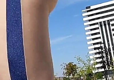 A Street Gym Gives Me Ideas for Fucking Positions. How Horny I Ended up!