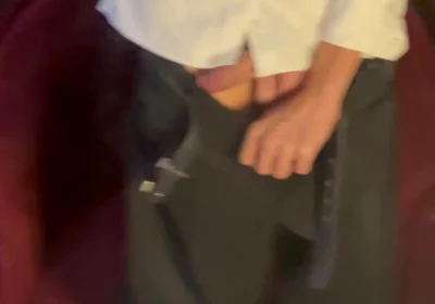 Pilot Showing off His Cock