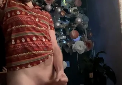 Christmas Time, Mistletoe and Cock