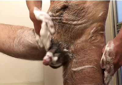 [hd] Hairy Body, Fondled My Body Gently, Small Penis, Thoroughly Wash Your Body