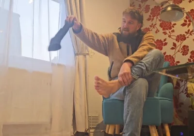 Sweaty Boot and Feet Worship After a Hards Day Work