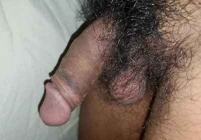 Young Indian Boy Is Showing His Big Dick
