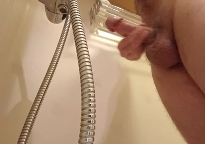 December Bathroom Cumshot