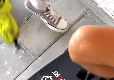 He Noticed a Guy He Saw on a Gay App, and Asked Him to Have Sex Right Then and There. He Fucked a Skateboarder on a Fire Escape