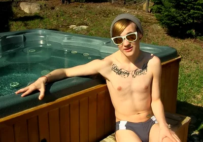 Enjoying the Sun with Skyler