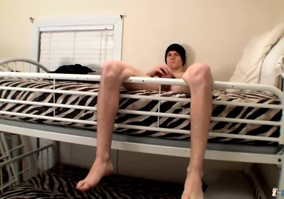 Cum covered feet with str8 Lex