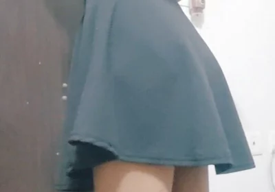 Sissy Femboy Strokes Her Cock