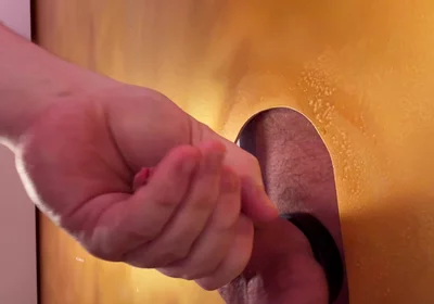 Gold Gloryhole - I Just Wanted to Suck Him Slow… Then the Real Shock Came
