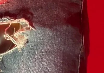 Amateur Boy Pissing in a Condom