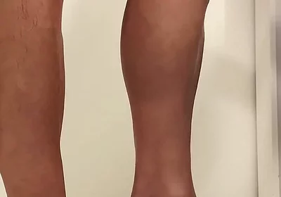 I forgot to put lotion, so I’ll have to do this again
