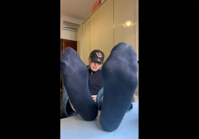 Rich Man's Feet in Motion