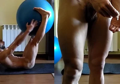 I Was Training and I Got Horny so I Ended up Jerking off