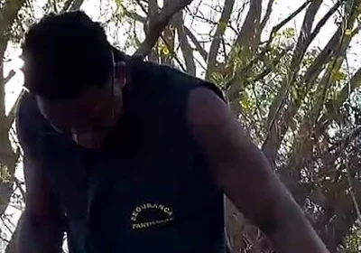 Vigilante Humiliating the Worker