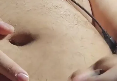 Fat Pig Masturbates While Eating