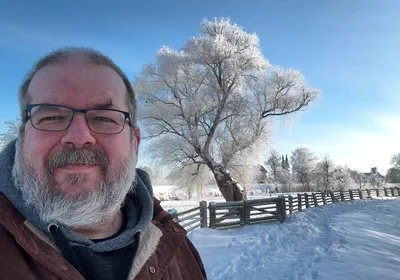 Walk in the Snow, Then Mega Orgasm!