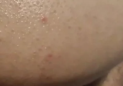 A Long-legged Femboy with a Big Dick Gets Fucked in His Wet Holes by His Daddy Until He Cums After a Shower.