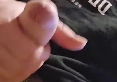 Waiting for My Morning Coffee Turned Into Horny Masturbation with a Cumshot on the Floor