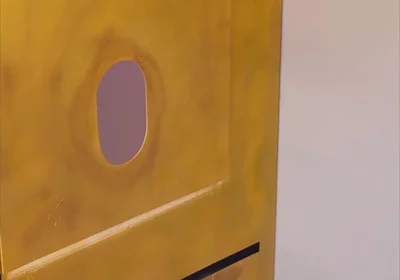 His First Gloryhole Visit Ends in a Geyser-like Cum Fountain