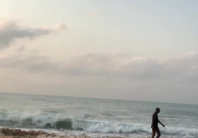 Still on Beach Having Good Time Alone