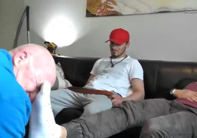 germany master Socks licking