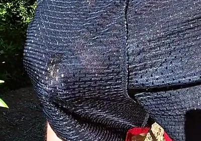 Cumming in My Sport Shorts Outdoors