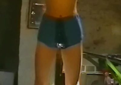 Pee in Blue Panty