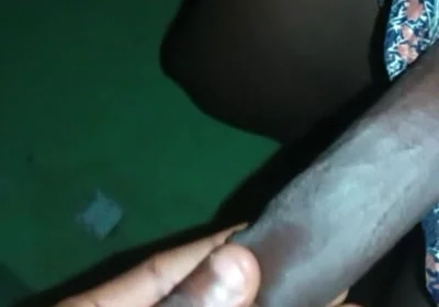 Creamy Black Ebony Big Dick.