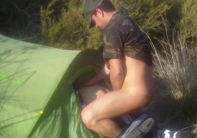 The Forest Ranger Fines Me with a Cumshot