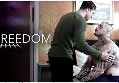 Power Crazy Parole Officer Fucks Tatted Muscle Ex-con - Jayden Marcos, Davin Strong