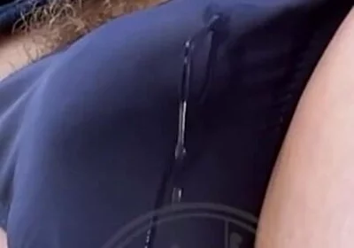 Jules Releases His Load of Piss Inside His Light Briefs That Becomes Lightly See-through