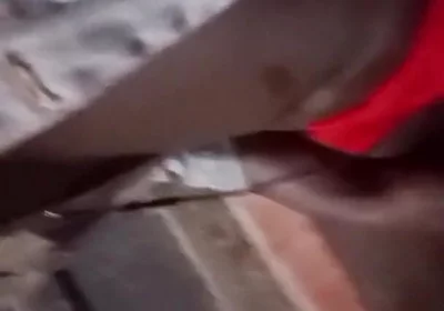 Stepmom Was so Horny so I Had to Cum on the Floor for Her to See