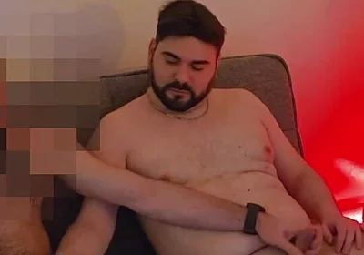 Straight Hairy Muscle Guy First Time Jerking and Sucking, Then He Fucks Me Bareback
