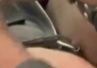 Interracial Leather Cock & Balls Play